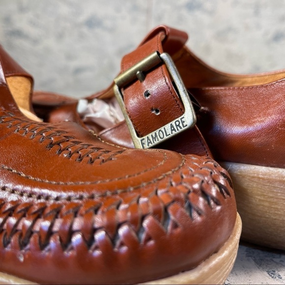 Famolare Get There Mary Jean shoes Rare Vintage 70s - Picture 10 of 13